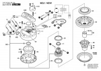 Bosch 0 601 97A 040 GAS 11-21 All Purpose Vacuum Cleane 230 V / 011 - KR Spare Parts